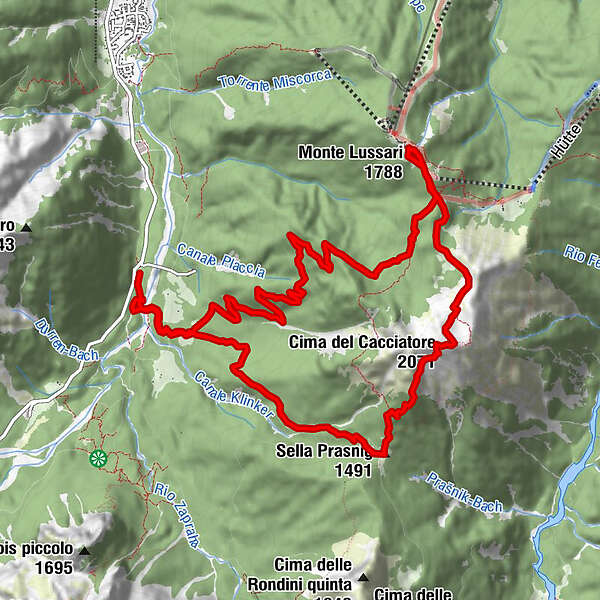 Malborghetto Valbruna Cima Del Cacciatore Monte Lussari Malborghetto Valbruna Bergfex 9401