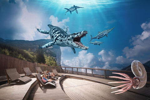 Triassic Park (Amusement park) Steinplatte