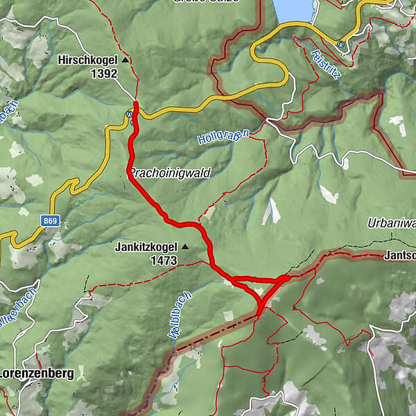 Soboth Koglereck Hühnerkogel Košenjak BERGFEX Wanderung