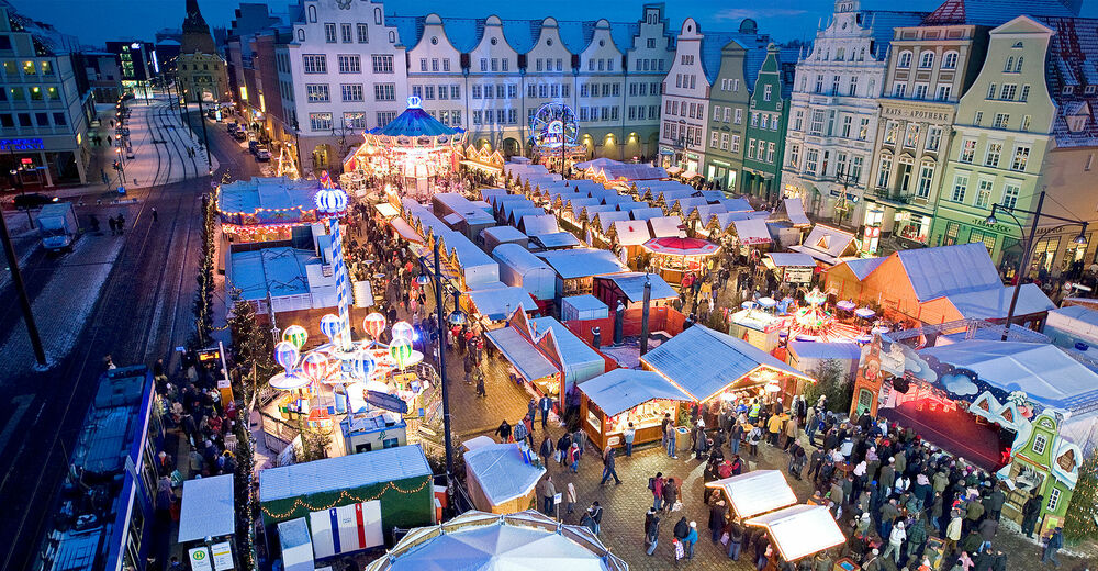 BERGFEXSehenswürdigkeiten Rostocker Weihnachtsmarkt Rostock