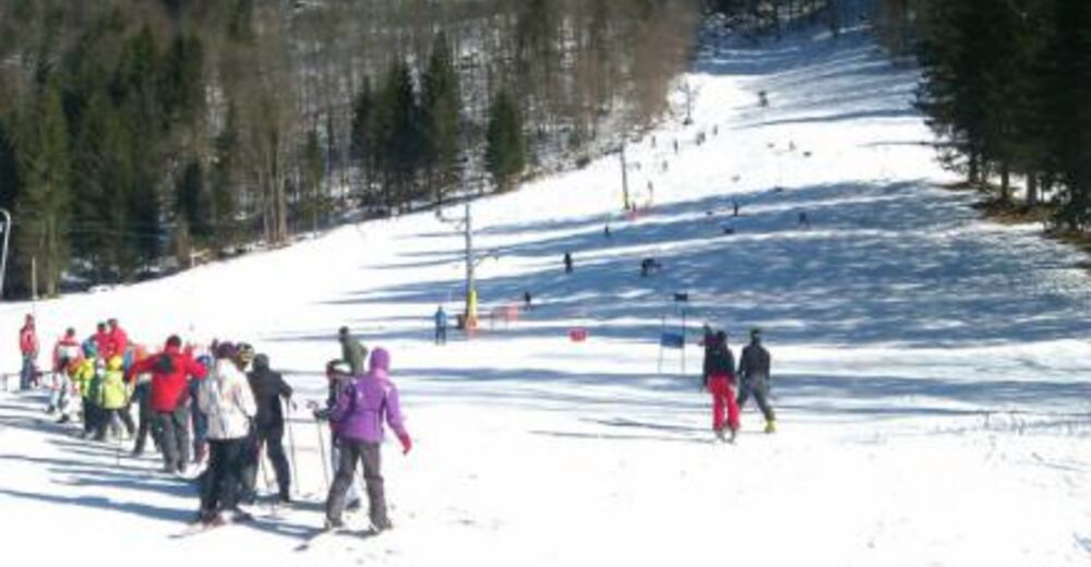 Planul pistelor Zonă de schi Logarska dolina