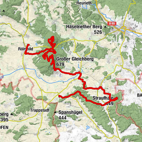 Gipfel Tour Bergfex Mountainbike Tour Th Ringen