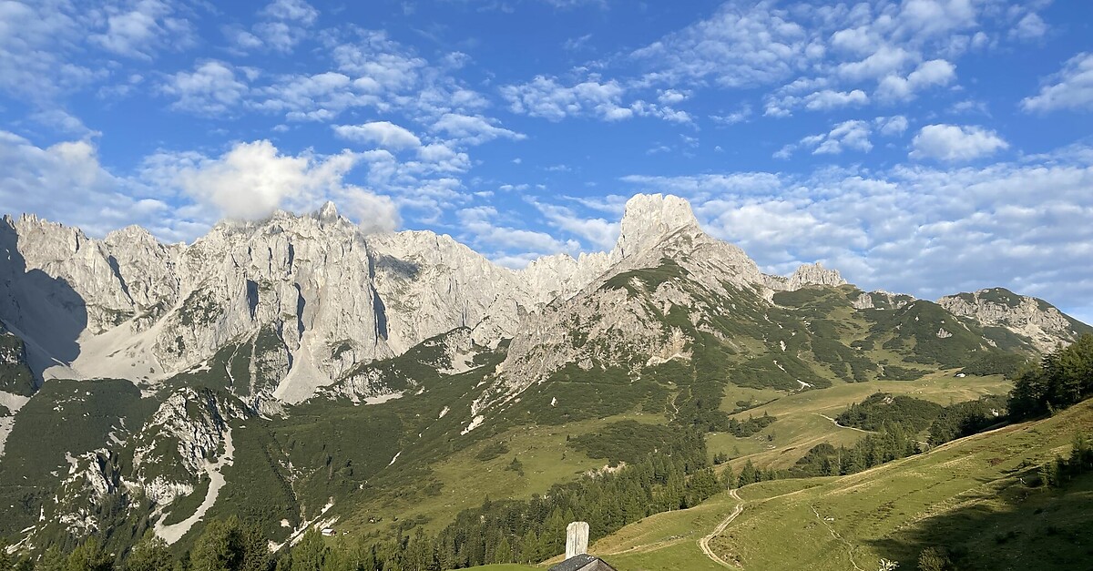 Annaberg im Lammertal auf die Mahdalm und Lossegg BERGFEX