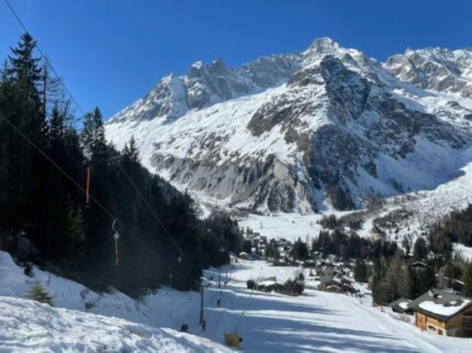 PistenplanSkigebiet Val Ferret - La Fouly