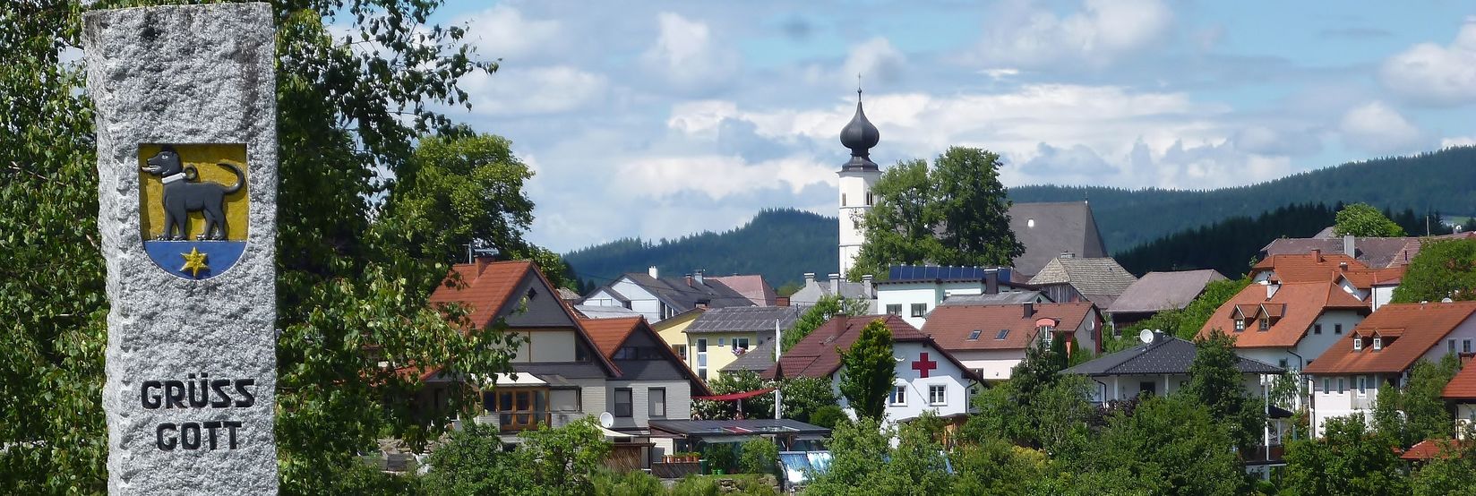 BERGFEX Panoramakarte St. Veit im Mühlkreis Karte St. Veit im