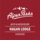 Логотип фон AlpenParks Hagan Lodge Altaussee