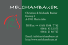 Logotyp Haus Obergasteg - Melchambauer