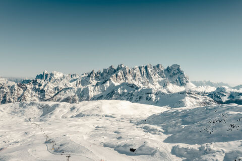 Domaine skiable Passo San Pellegrino - Falcade / Trevalli