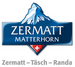 Логотип Zermatt - Garantiert Schnee: Skifahren 365 Tage im Jahr