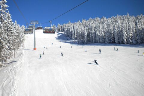 Skiområde Ski amade / Eben / monte popolo