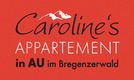 Logotipo Caroline`s Appartement in Au