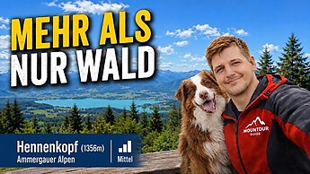 Aufstieg zum Hennenkopf (1356m) | Der geheime Nachbar des Buchenbergs | Ammergauer Alpen