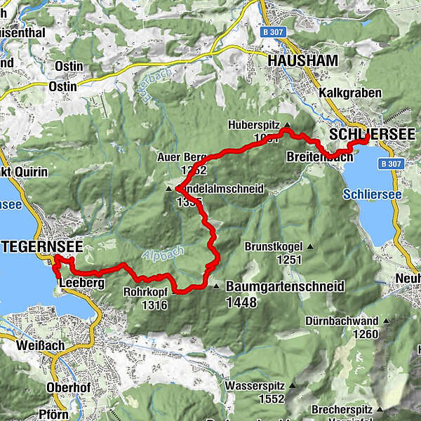 schliersee tegernsee tour