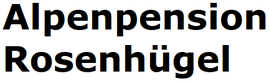 Logo Alpenpension Rosenhügel