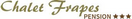 Logotyp Chalet Frapes Pension