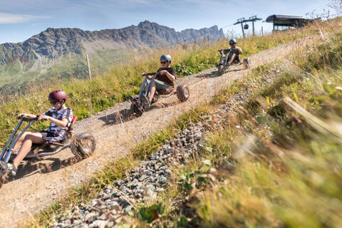 So nah der Action.  Mountaincarts & Trottinetts