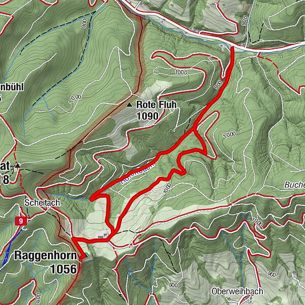 Weitnau - Raggenhorn - BERGFEX - Wanderung - Tour Bayern