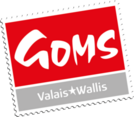 Logo Loipe Goms - Where cross-country skiing is at home