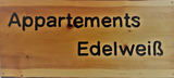 Logo von Appartements Edelweiss