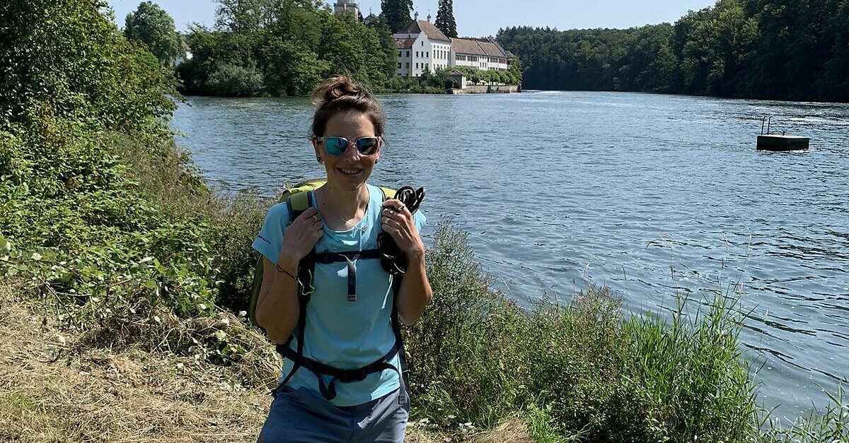 Rundwanderweg Rheinau BERGFEX Wanderung Tour Zürich & Zürich Region