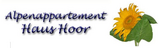 Logo von Alpenappartement Haus Hoor