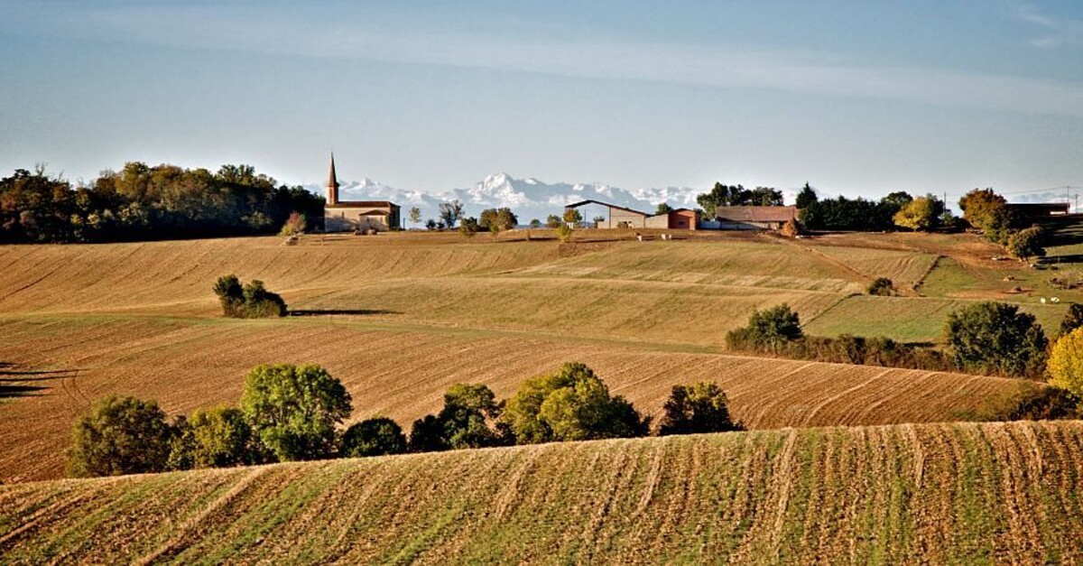 De SainteMarie à Escorneboeuf BERGFEX Radfahren Tour Okzitanien