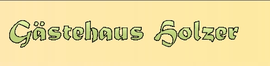 Logo Gästehaus Holzer