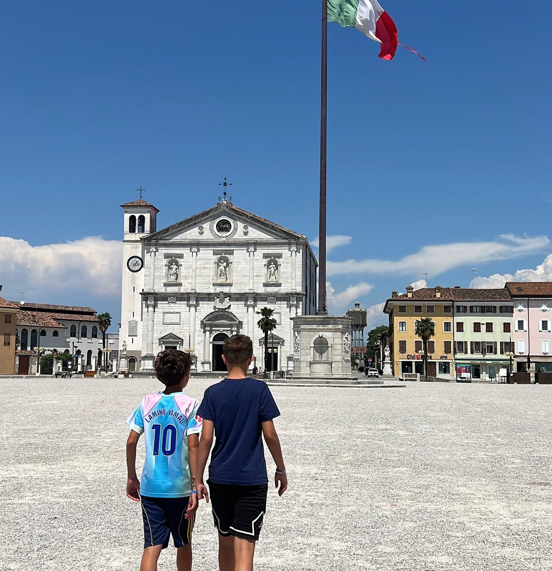 Der Start auf der Piazza Grande