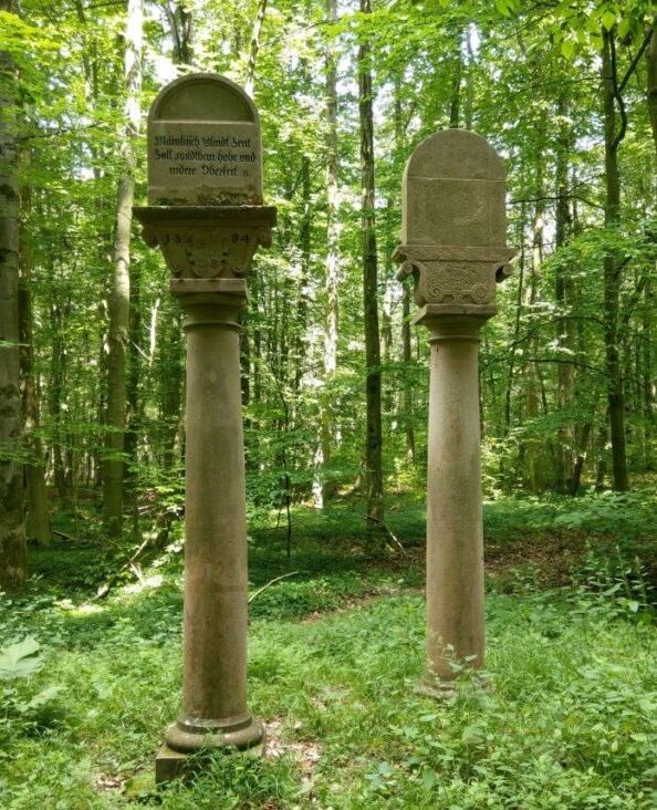 Hoheitssäulen Gerchsheim