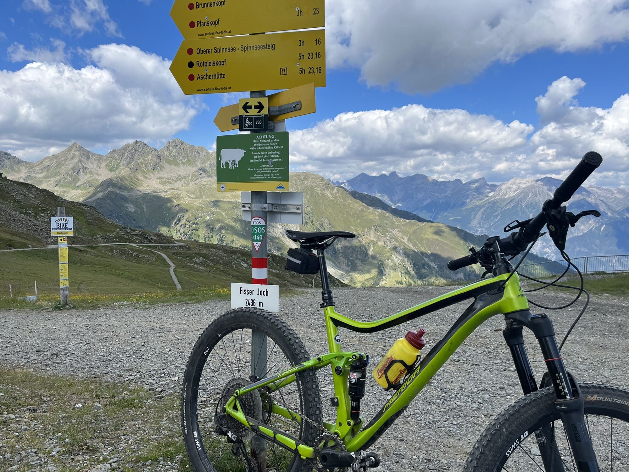 mountainbike tour tirol