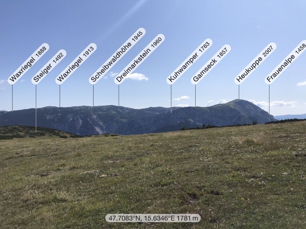 Altenberg an der Rax Schneealpe BERGFEX Wanderung Tour Steiermark