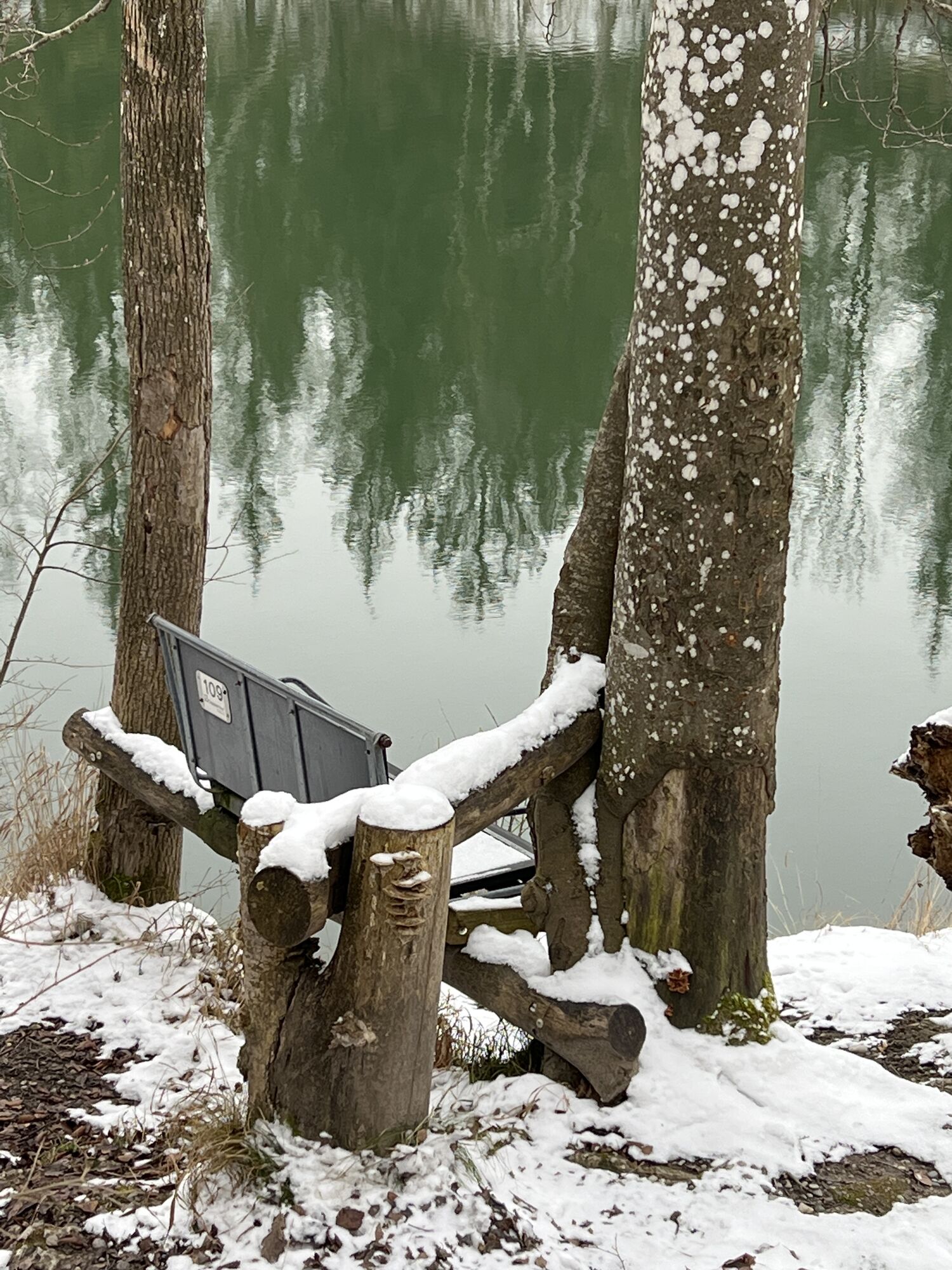Schwabstadl Lechstaustufe 19/20 BERGFEX Wanderung Tour Bayern