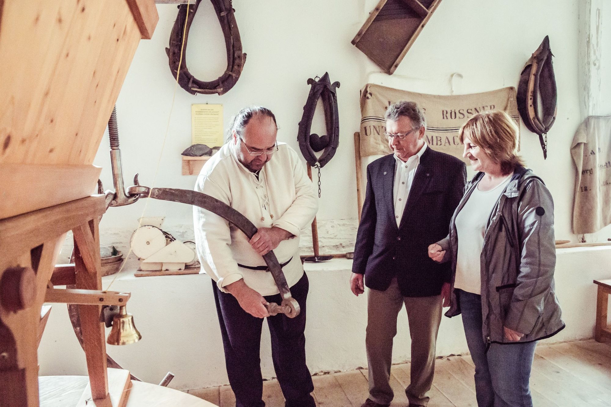 BERGFEXSehenswürdigkeiten Alte Mühle Burgberg mit Historischem