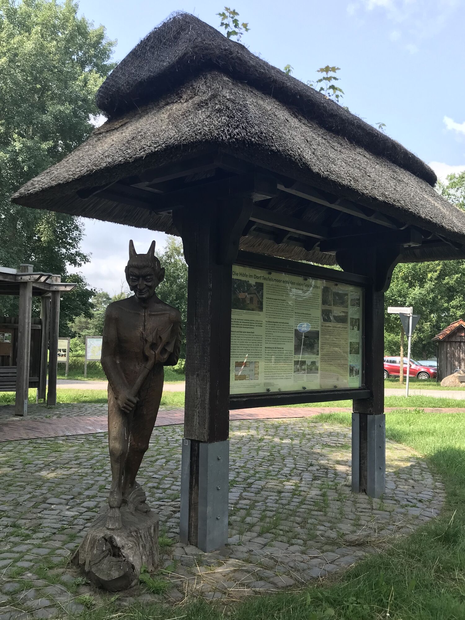 Das Dorf Teufelsmoor