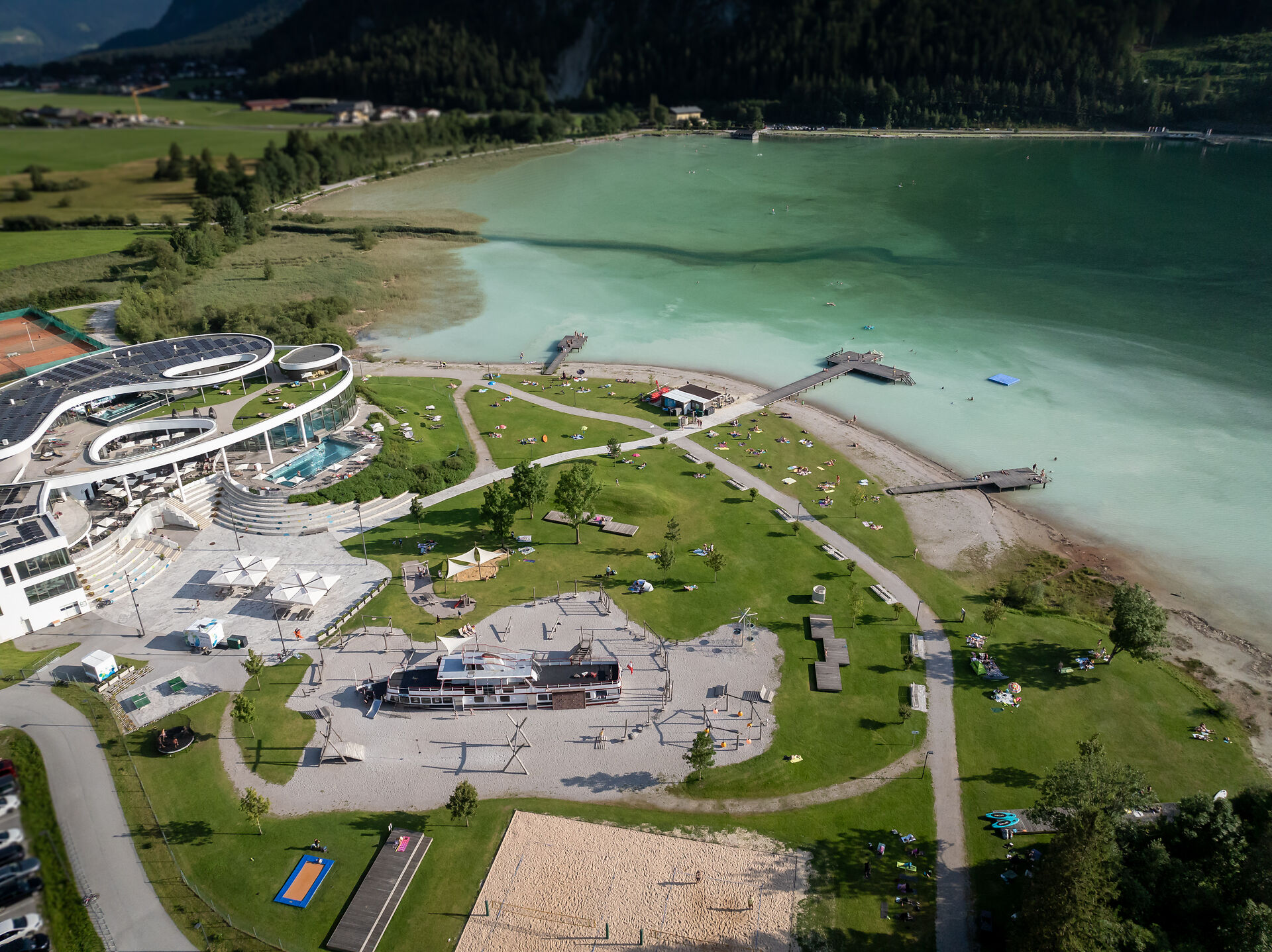 BERGFEX-Sehenswrdigkeiten - Atoll Achensee - Maurach - Eben am Achensee -  Ausflugsziel - Sightseeing