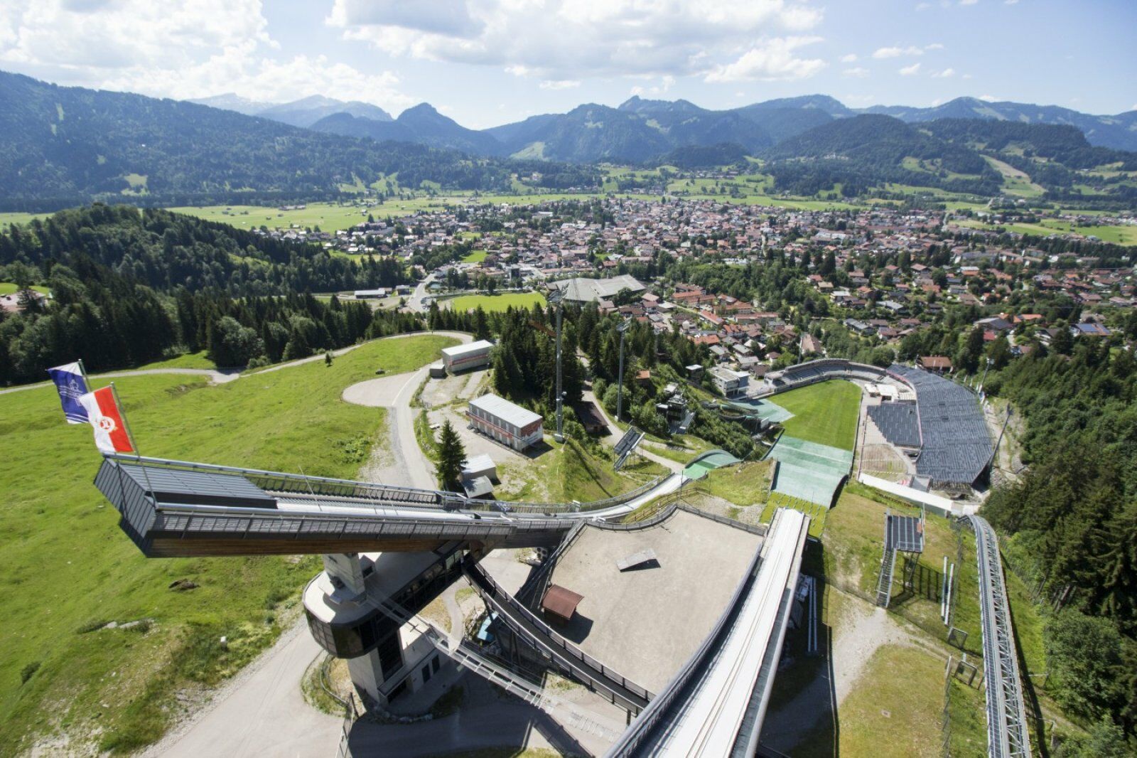 BERGFEX-Sehenswürdigkeiten - Skisprung Arena Oberstdorf - Oberstdorf im ...
