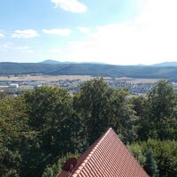 Blick auf Merkers von der Krayenburg