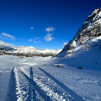 Schneeschuhpfad Ciampac ©Archivio FUNIVIA CIAMPAC E CONTRIN S.p.A.