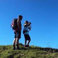 Wandern entlang der Osterhorngruppe