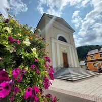 Die Pfarrkirche in Gußwerk
