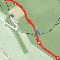 Am Weiterweg dann etwas Obacht -- bei Unklarheiten bitte nicht nur dem GPS Navi nachtrotteln, etwas eigene Orientierung schadet nicht. Zufolge dichten Waldes ist das GPS hier nicht sehr genau