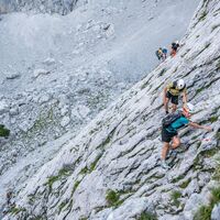 Scheffau_Aufstieg Treffauer_Wilder Kaiser