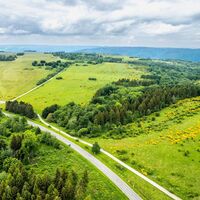 Die Dreiborner Hochfläche mit Blick in Richtung Wüstung Wollseifen