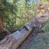 Eine Passage der Abfahrt