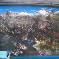 Überblickskarte beim Parkplatz