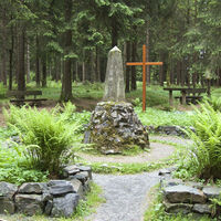 Der Dreistromstein bei Friedrichshöhe