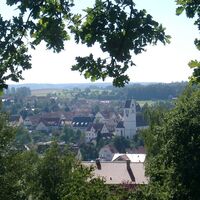 Blick auf Ostrach
