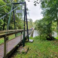 Hängebrücke über die Thaya