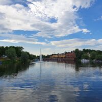 Hafen in Havelberg an der Elbe