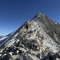 Die letzten Meter zum Gipfel